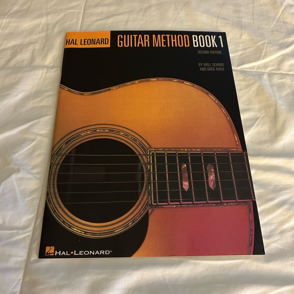 Hal Leonard Guitar Method Book 1 (2nd Ed) Beginner Acoustic Electric NEW